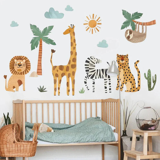 The Enchanting World of Jungle Wall Stickers - Nursery Stickers