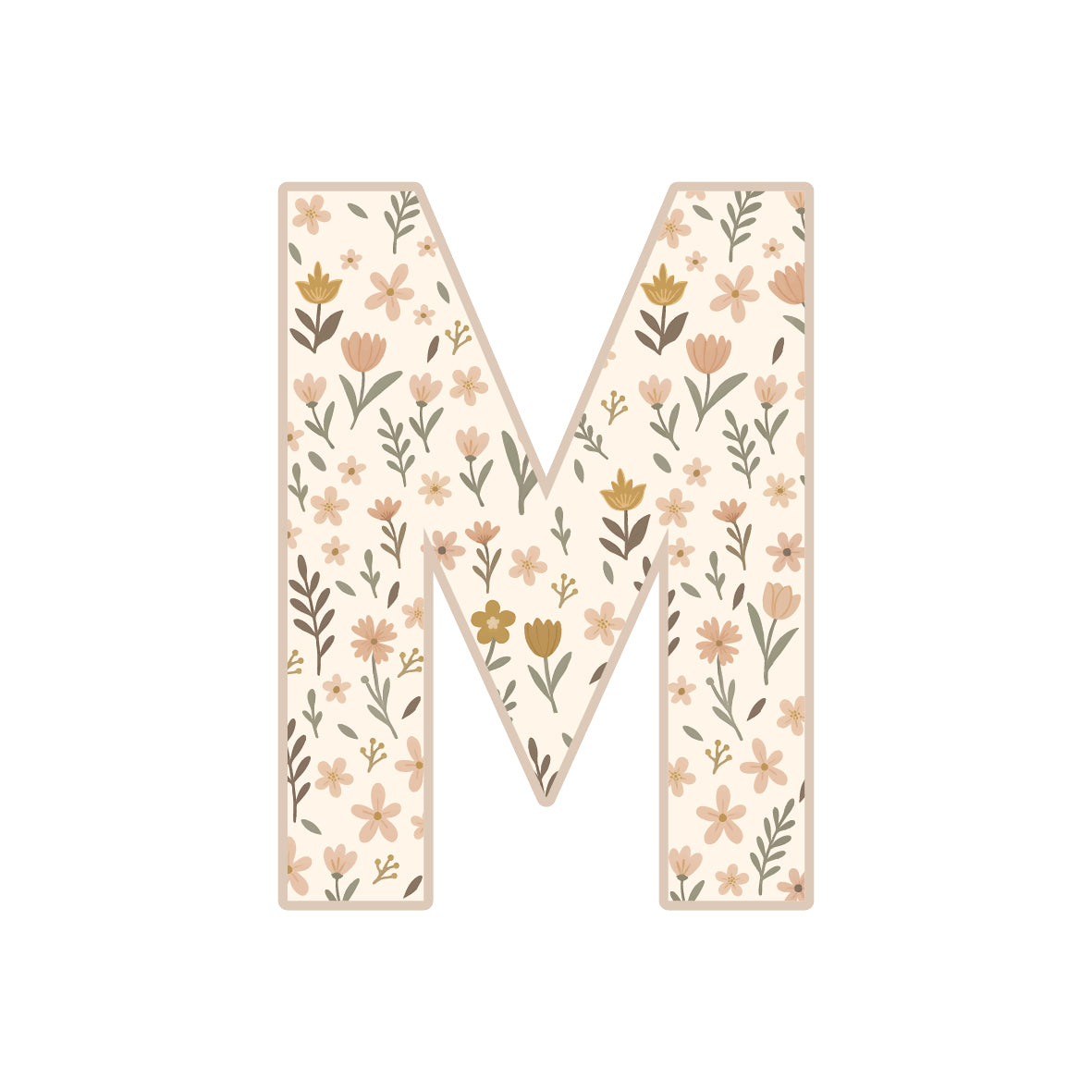 Letter M - Wildflower