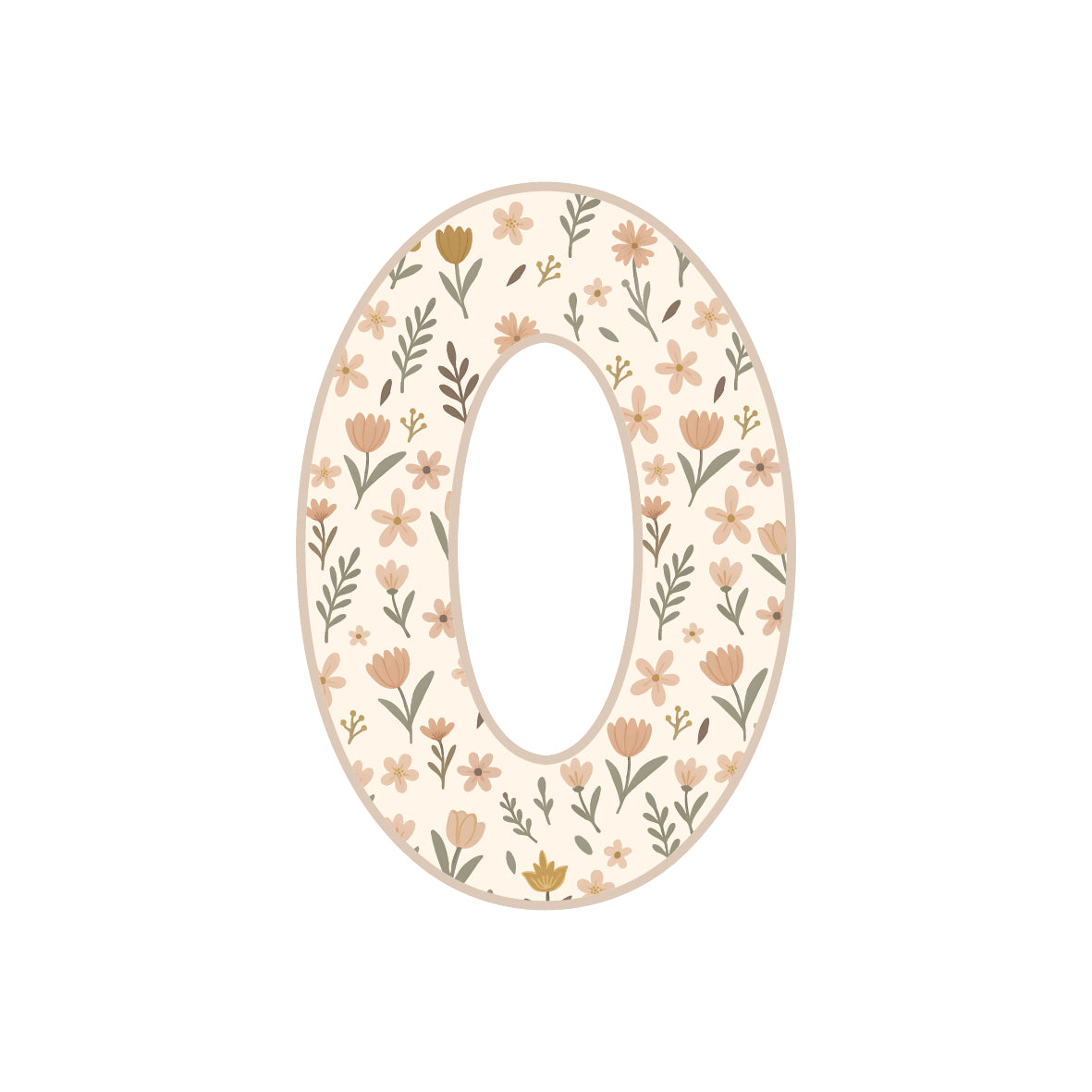 Letter O - Wildflower