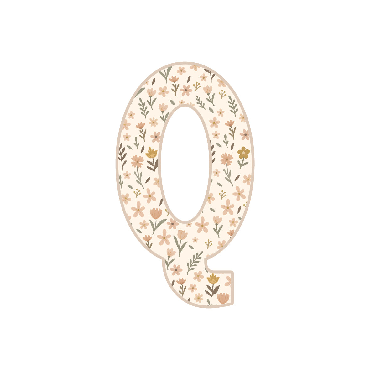 Letter Q - Wildflower