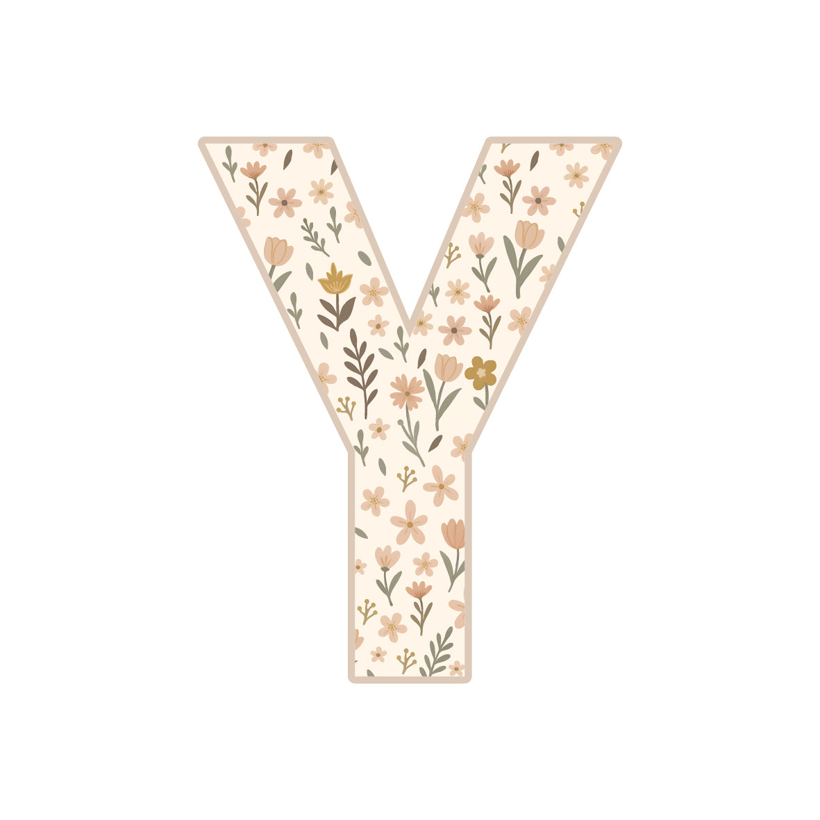 Letter Y - Wildflower