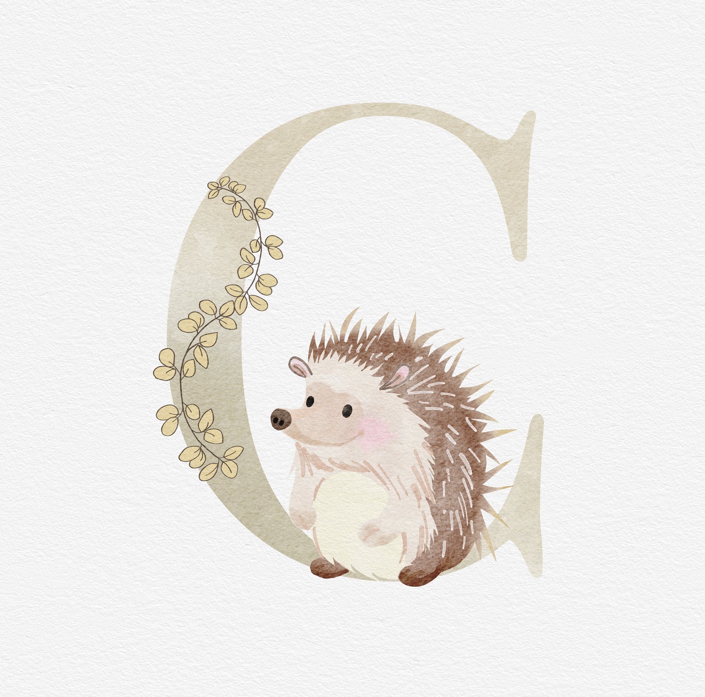 Letter C - Nursery Stickers