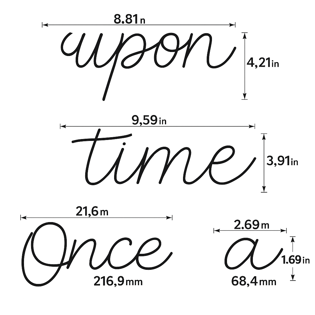 Once Upon A Time Nursery Wall Stickers - Nursery Stickers
