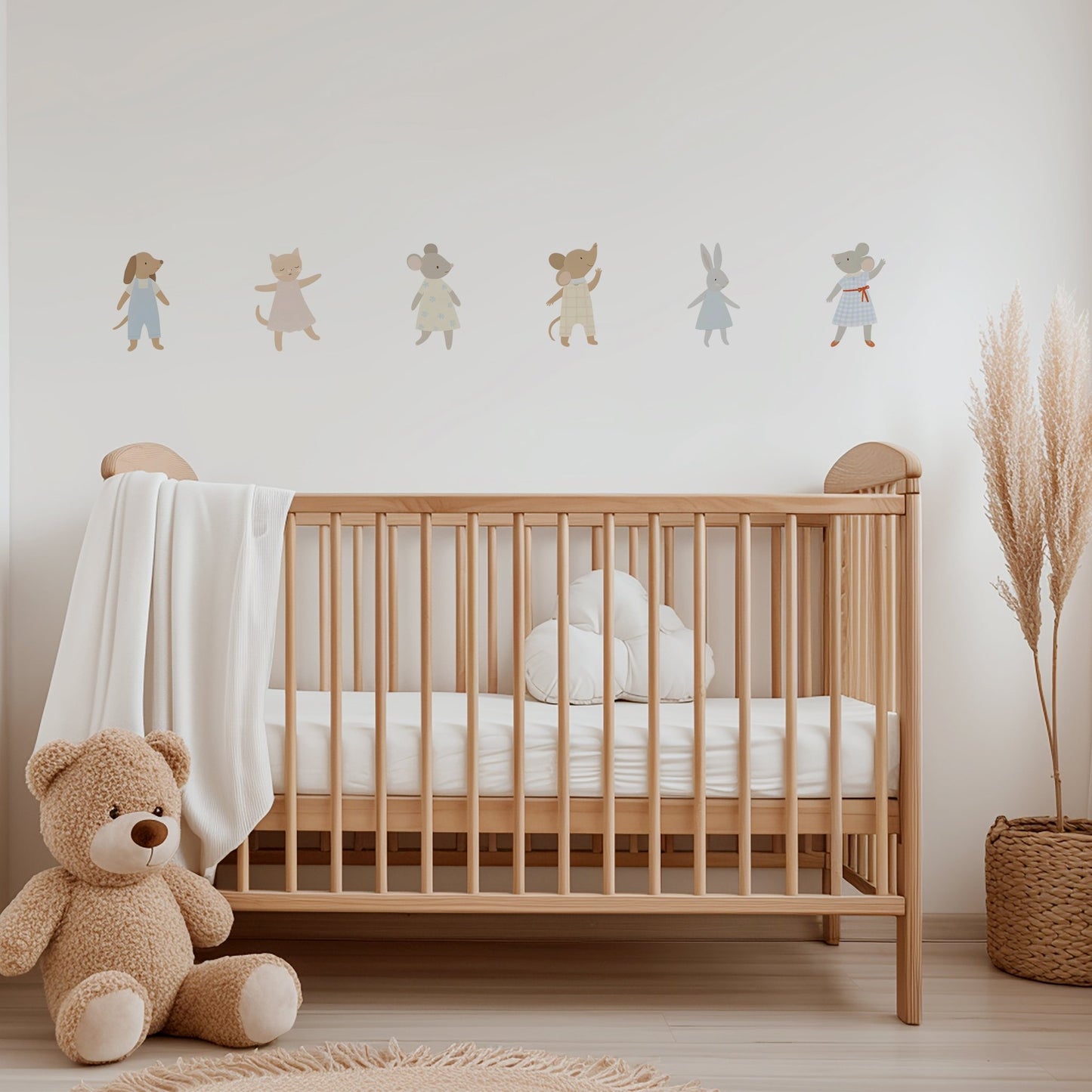 Dancing Animals Nursery Wall Stickers - Nursery Stickers