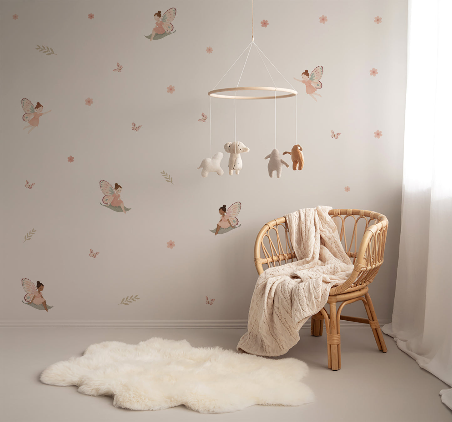 Magical Fairy Nursery Wall Stickers - Nursery Stickers
