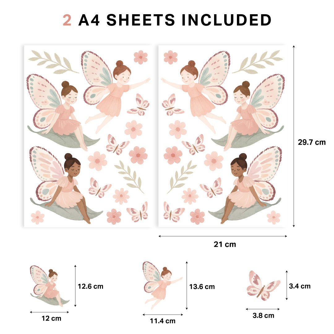 Magical Fairy Nursery Wall Stickers - Nursery Stickers