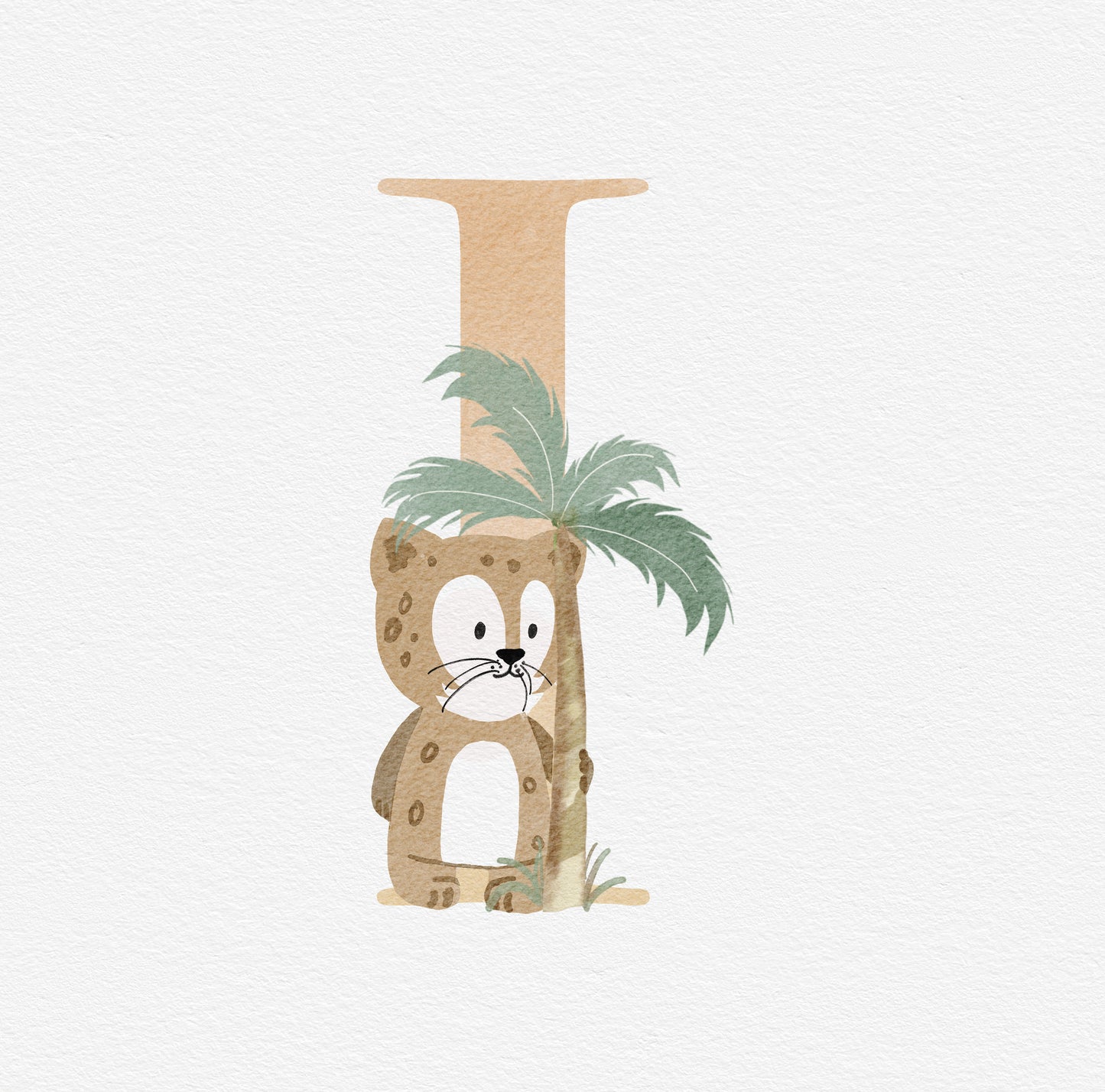 Letter I - Nursery Stickers