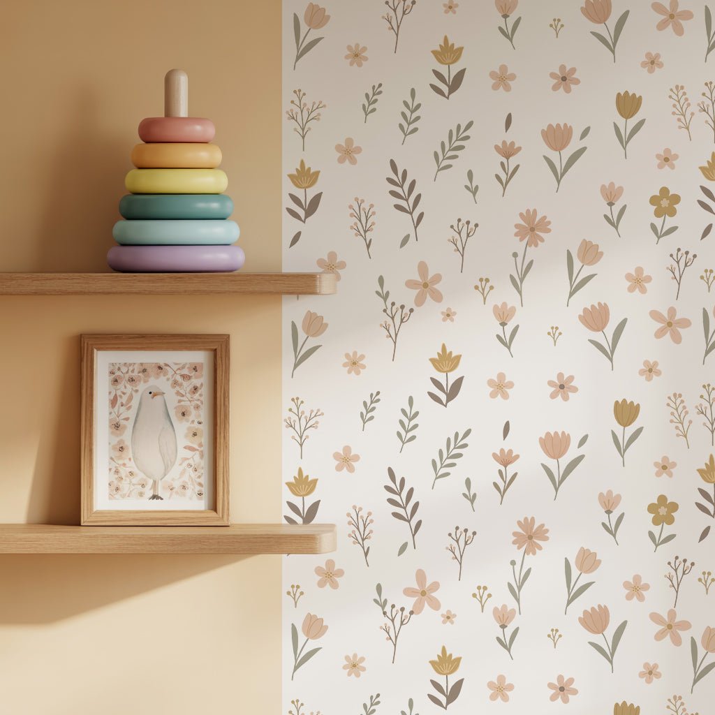 Wildflower Meadow Nursery Wall Stickers - Nursery Stickers