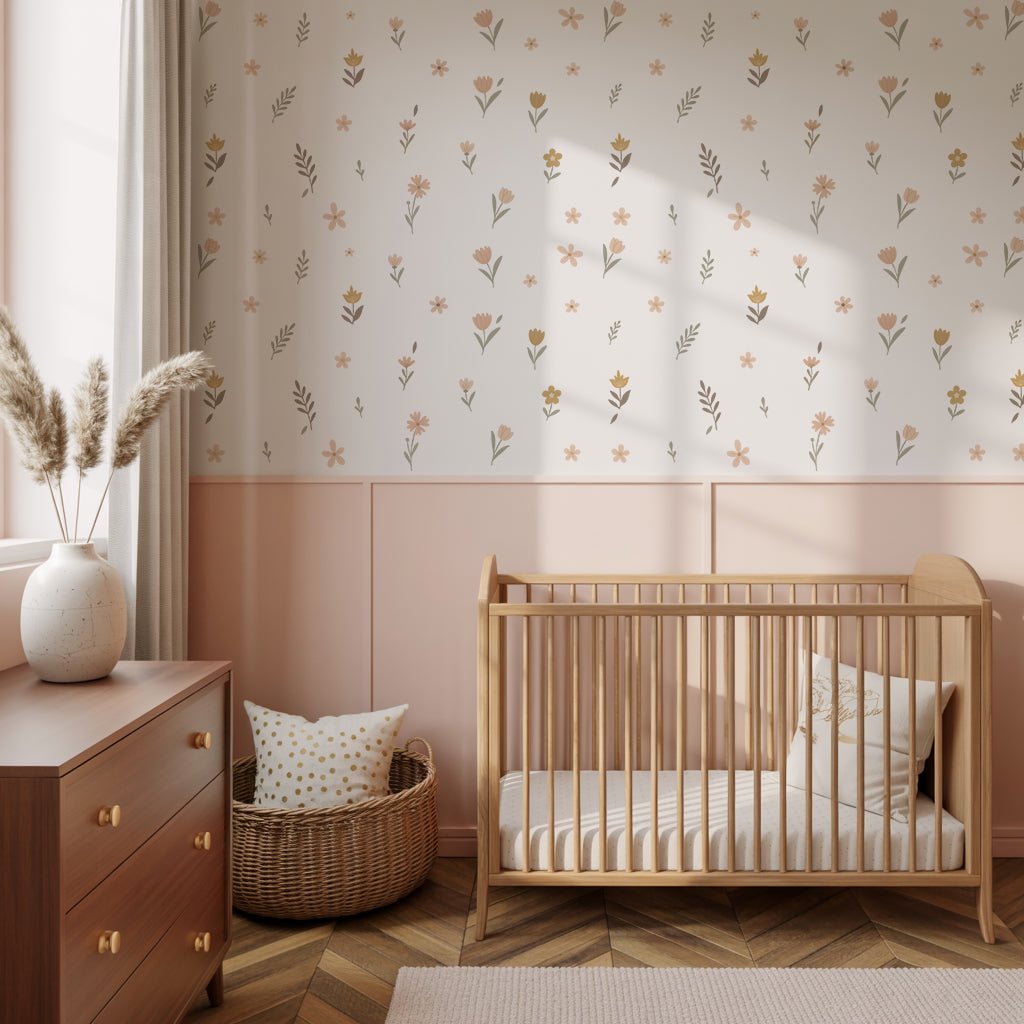 Wildflower Meadow Nursery Wall Stickers - Nursery Stickers