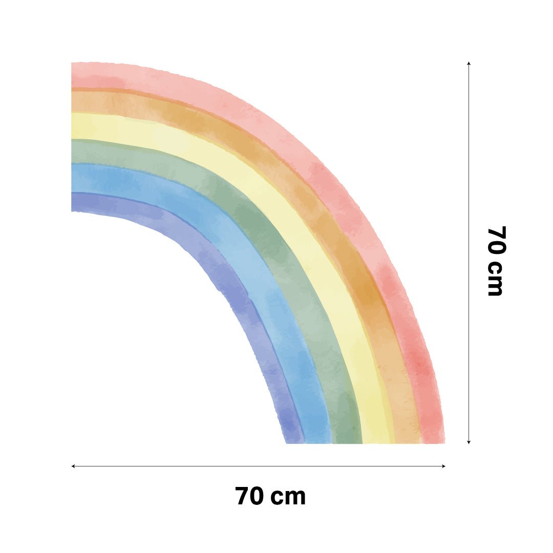 Half Rainbow Nursery Wall Sticker - Nursery Stickers