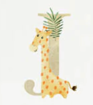 Letter J - Nursery Stickers