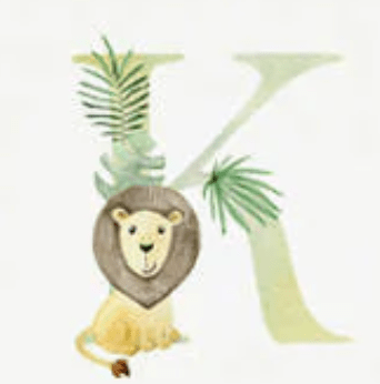 Letter K - Nursery Stickers