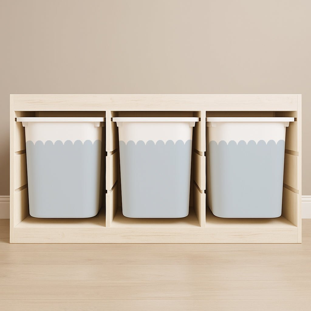 Wavy Stickers For Ikea Trofast Drawers - Nursery Stickers