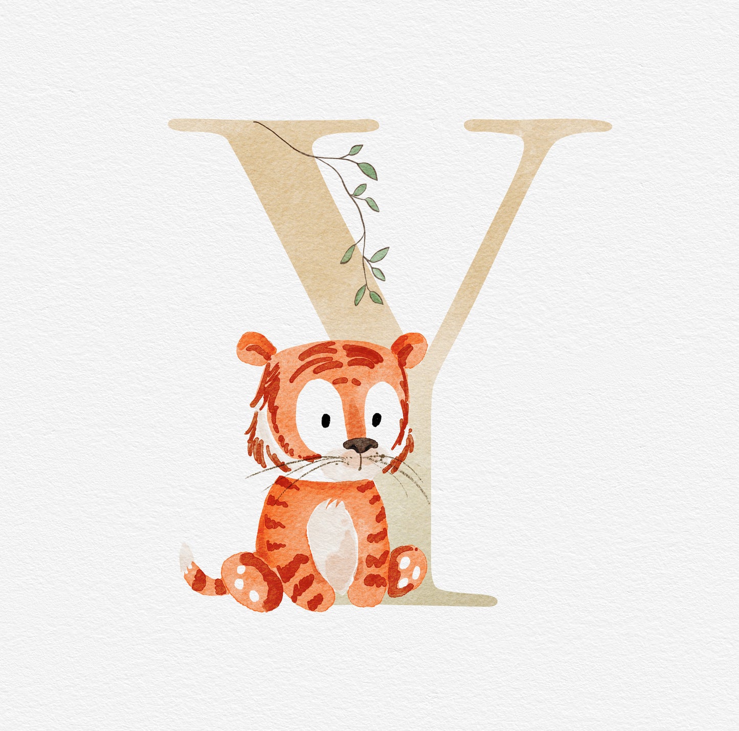 Letter Y - Nursery Stickers