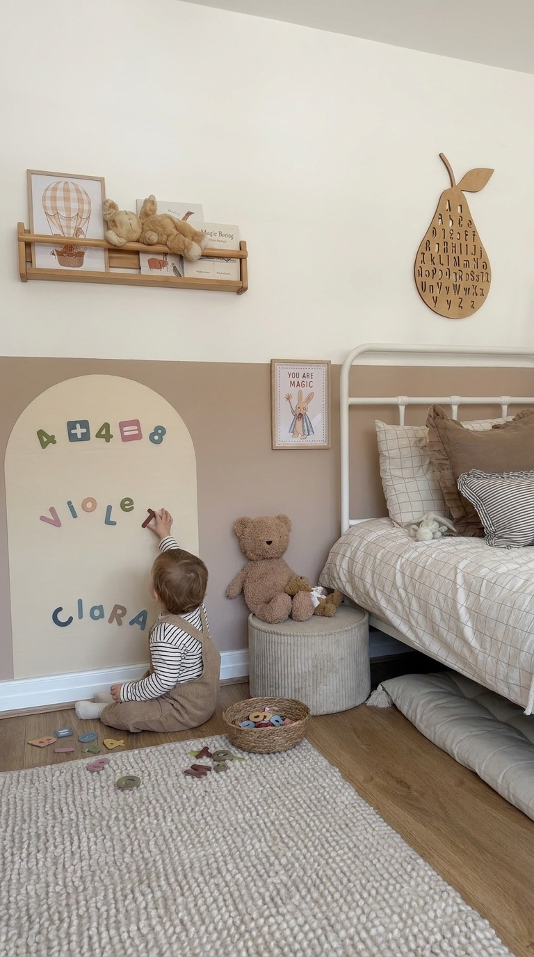 Removable Magnetic Arch Chalk Board Wall Sticker
