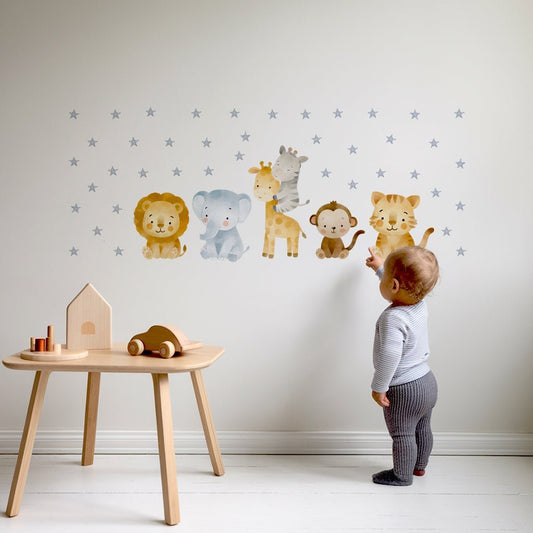 Animal Wall Stickers Collection - Nursery Stickers