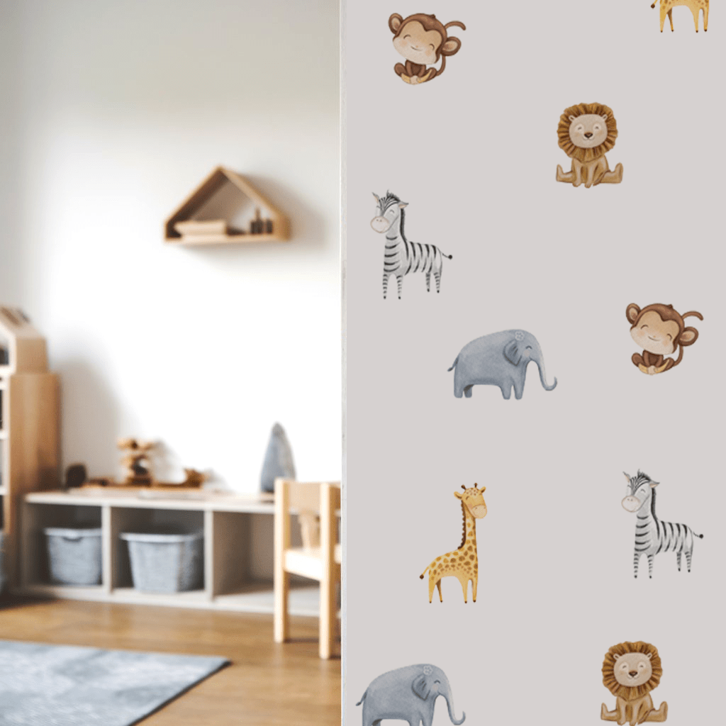 Create an Animal-Themed Nursery with Wall Stickers - Nursery Stickers