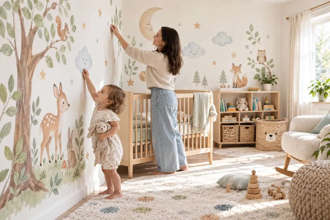 Alternatives to paint for daisy wall features.