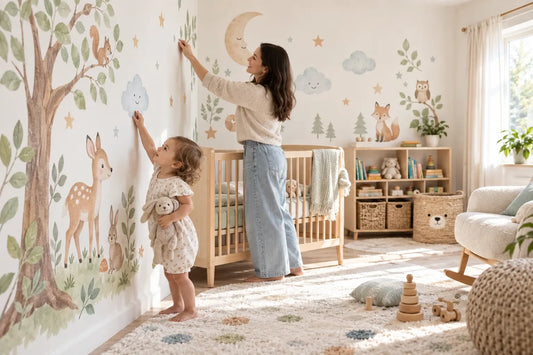 Alternatives to paint for daisy wall features.