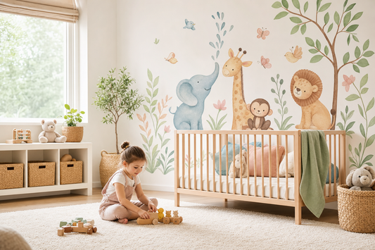 Alternatives to rainbow stickers for dreamy walls