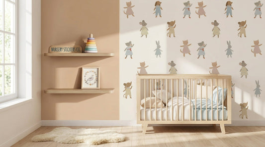 Alternatives to traditional murals with dancing animals.