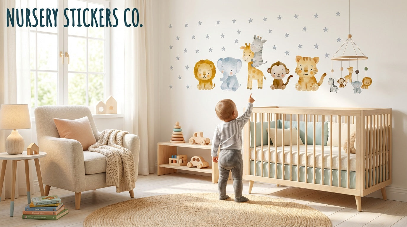 Animal Themed Nursery: The Complete Design Guide – Nursery Stickers