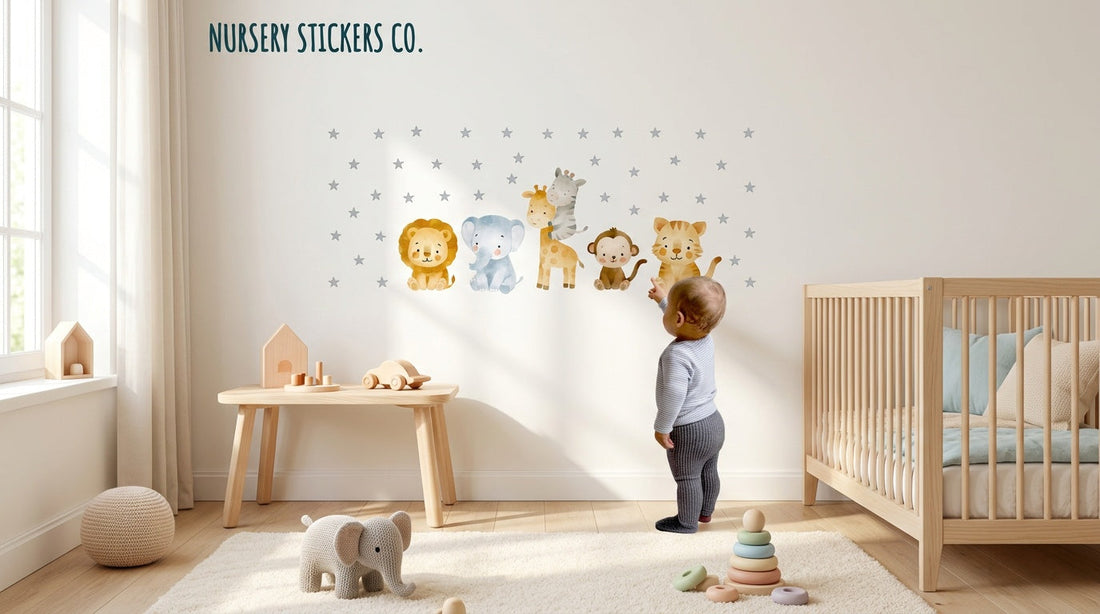 Best alternatives to paint for animal themed playrooms.