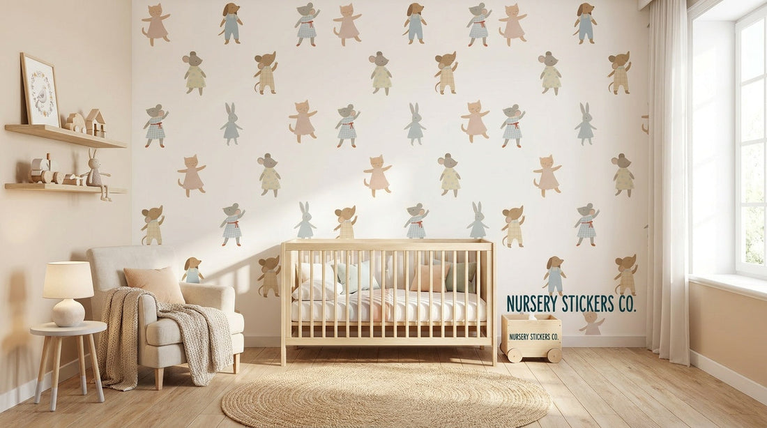 Best dancing animal wall stickers for UK nurseries?