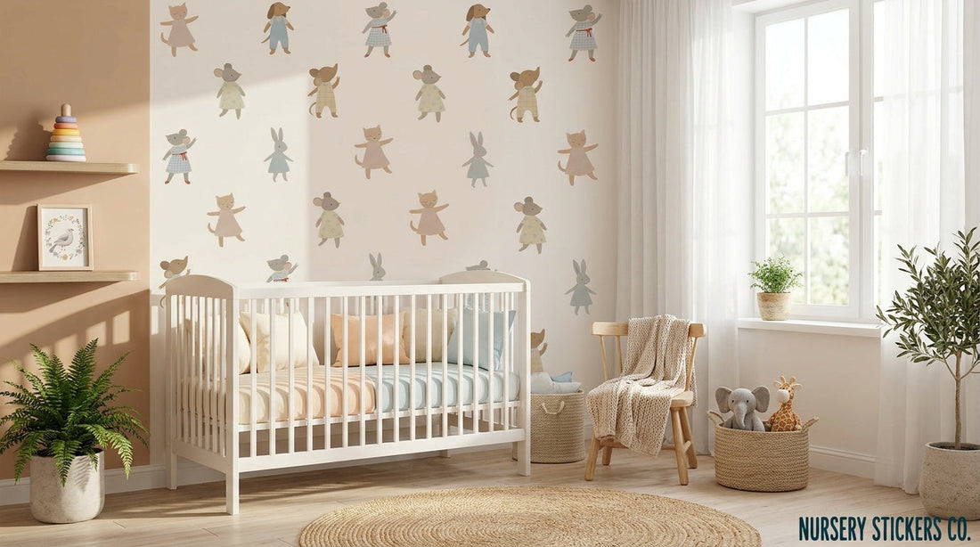 Best dancing animal wall stickers for UK nurseries?