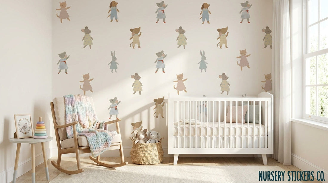 Best non-toxic animal parade decals for young children.