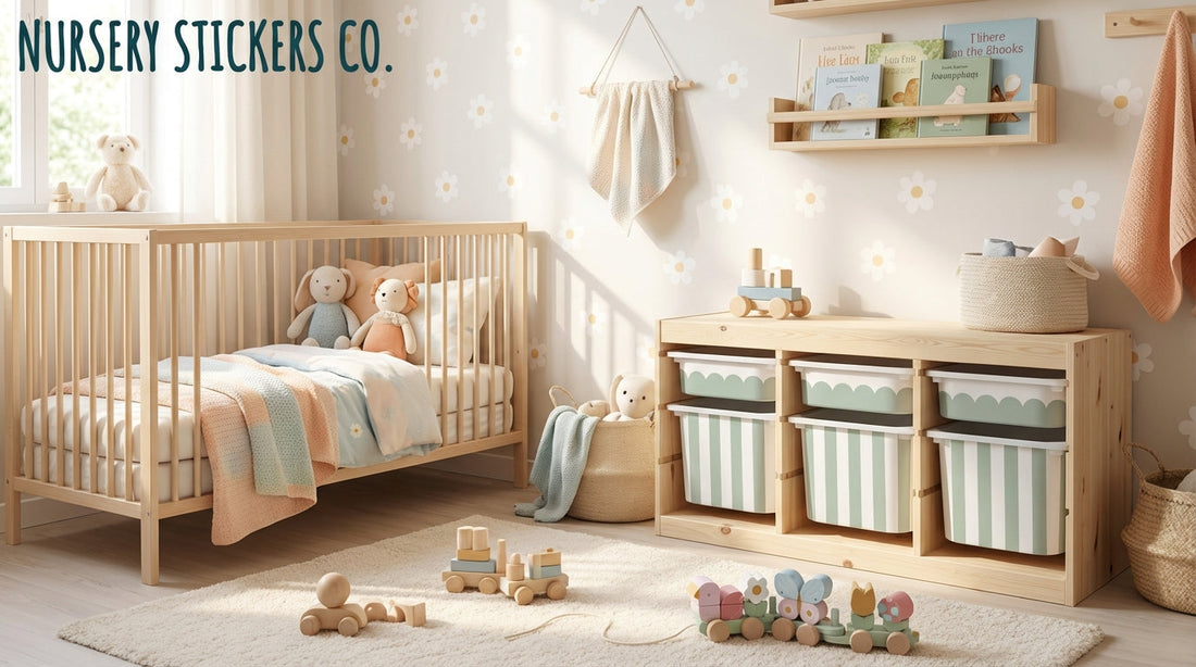 Best patterns adding charm to plain plastic drawers?