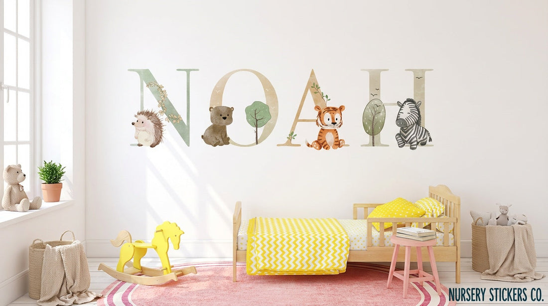 best personalised name wall stickers