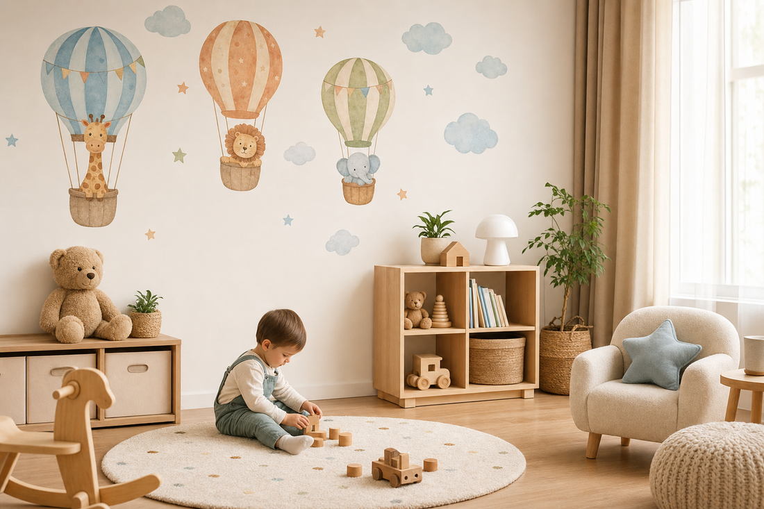 Best rainbow stickers for small nurseries compared