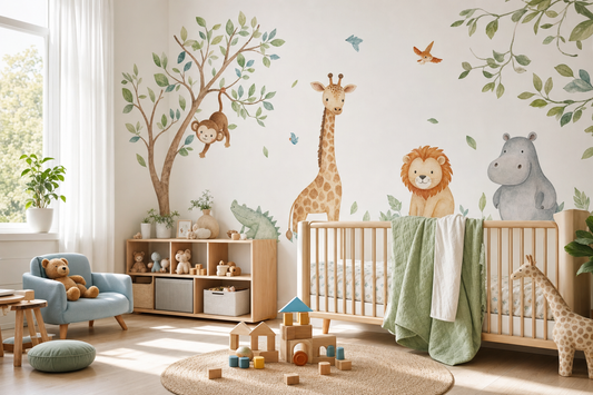 Best rainbow wall stickers for baby nurseries UK