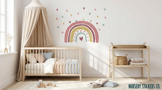 Best removable polyester stickers for UK nurseries.