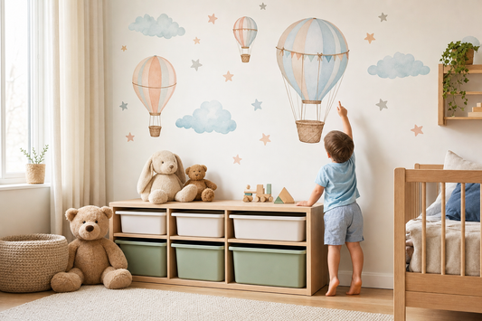 Best stickers for playroom colour bursts