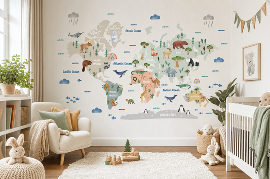 Best wall stickers for UK toddler play areas