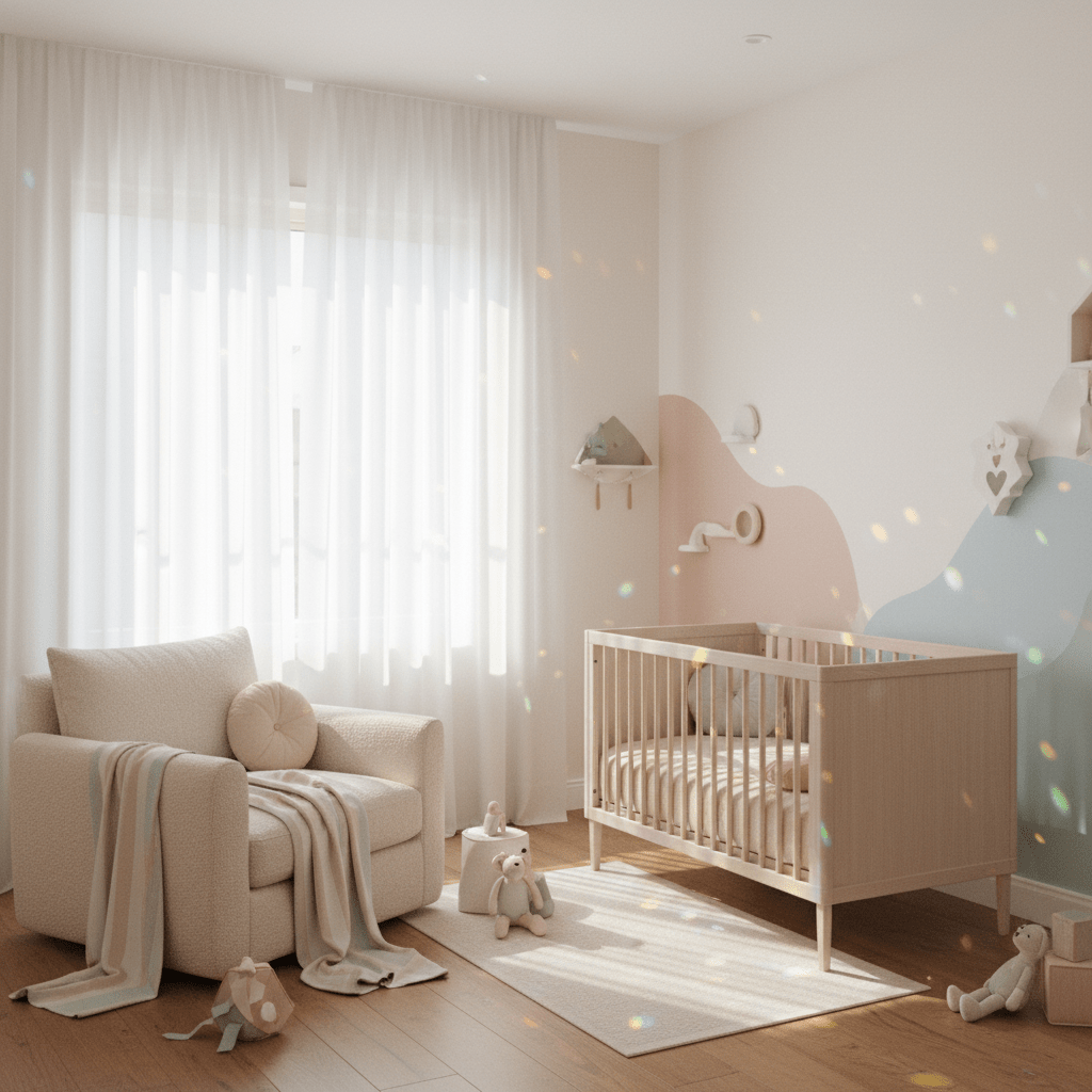 Rainbow Light Shades: Transform Kids Spaces Simply - Nursery Stickers