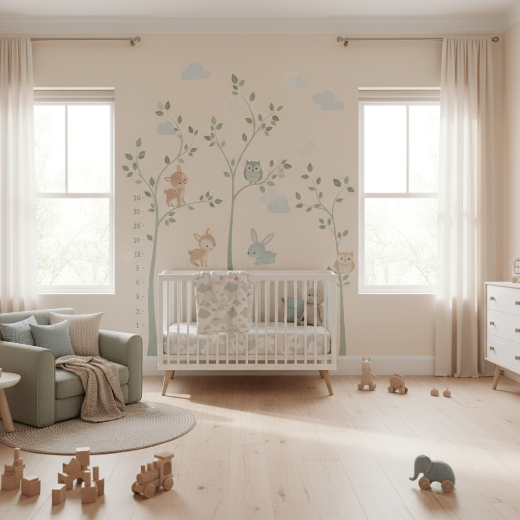 Decals for Bedroom Walls: Easy Ideas That Grow With Kids - Nursery Stickers