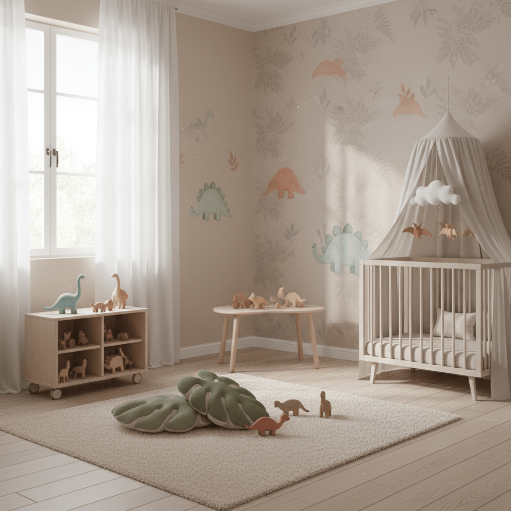 Dino Prints: Create Jurassic Spaces Kids Will Love - Nursery Stickers