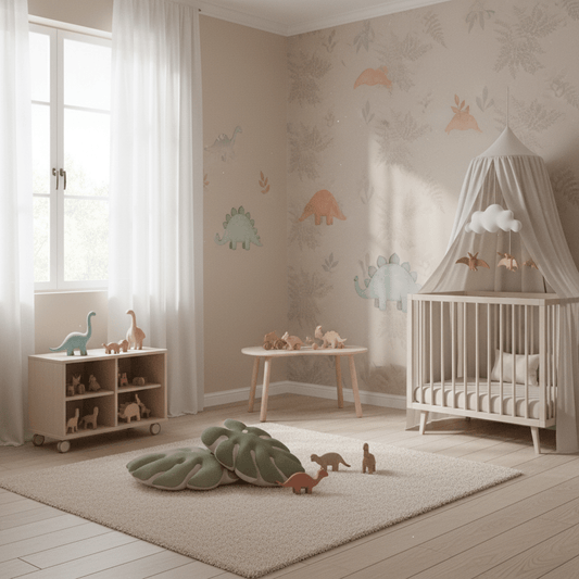 Dino Prints: Create Jurassic Spaces Kids Will Love - Nursery Stickers