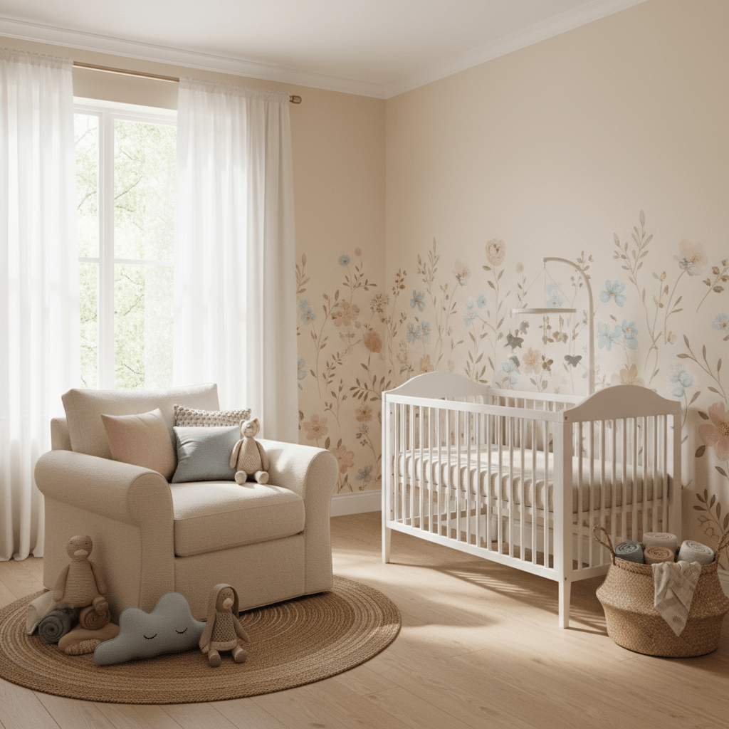 Floral Wall Stickers - Create Beautiful Flexible Spaces - Nursery Stickers