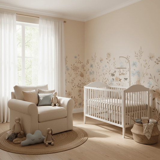 Floral Wall Stickers - Create Beautiful Flexible Spaces - Nursery Stickers