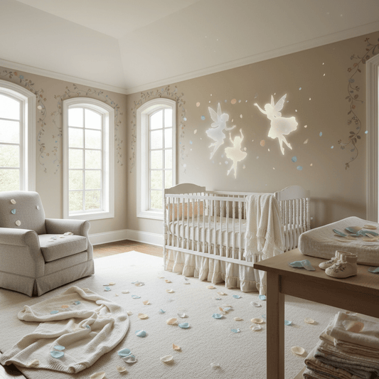 Flower and Fairies: Easy Ways to Transform Kids Rooms - Nursery Stickers