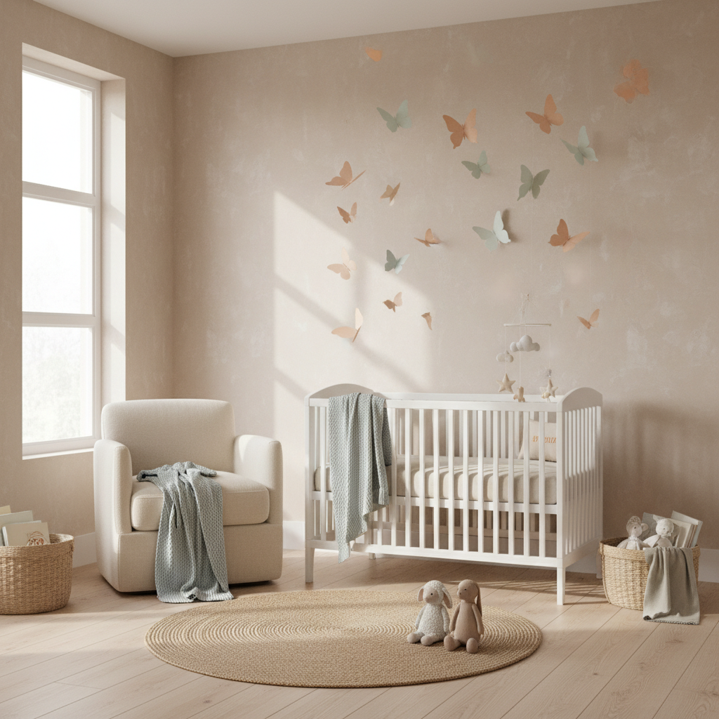 stick on butterflies for walls