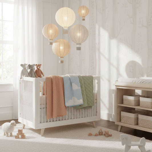 Hot Air Balloon Lampshade: Ultimate Guide for Kids Rooms - Nursery Stickers