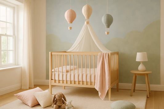 hot air balloon nursery