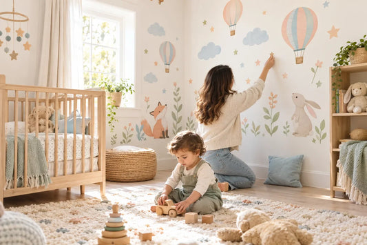 Budget options for safe children's wall stickers.