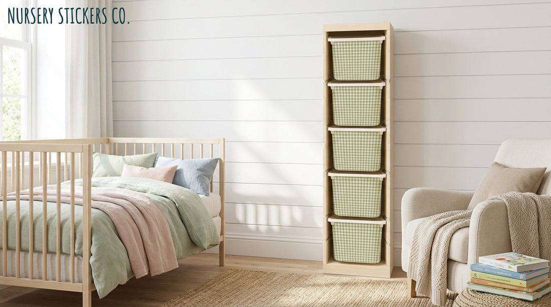 Cheapest large stickers for tall Trofast frames?