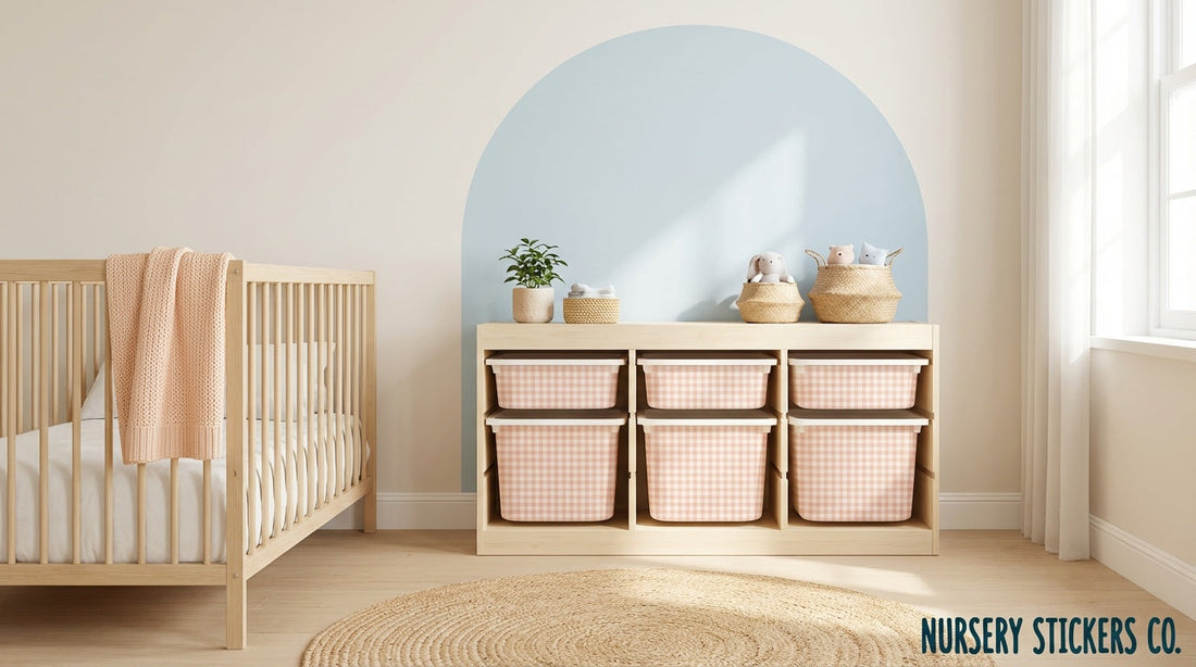 Cheapest self-adhesive check designs for Trofast?